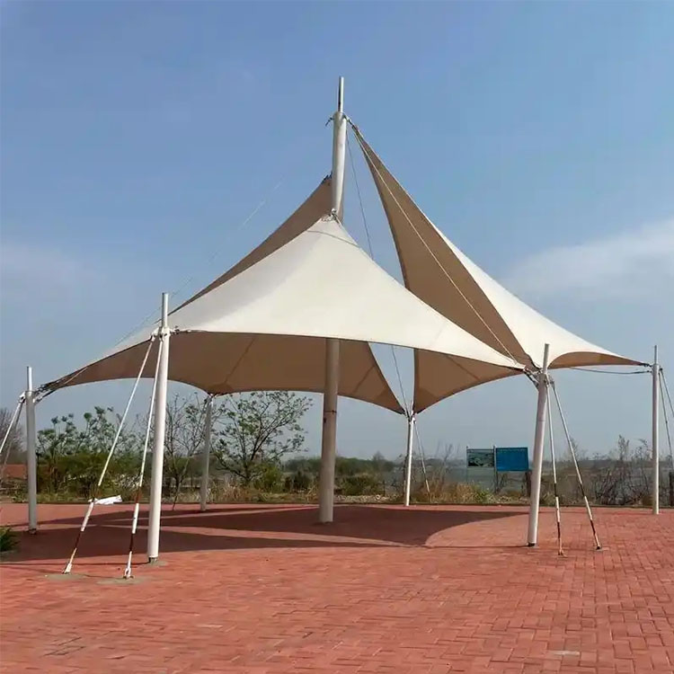 炉霍县膜结构景观棚