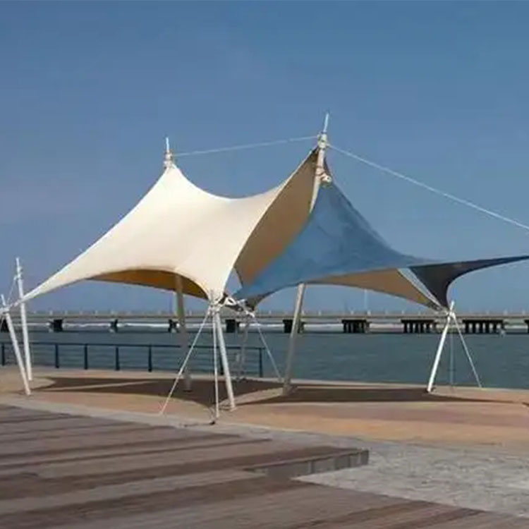 炉霍县膜结构景观棚