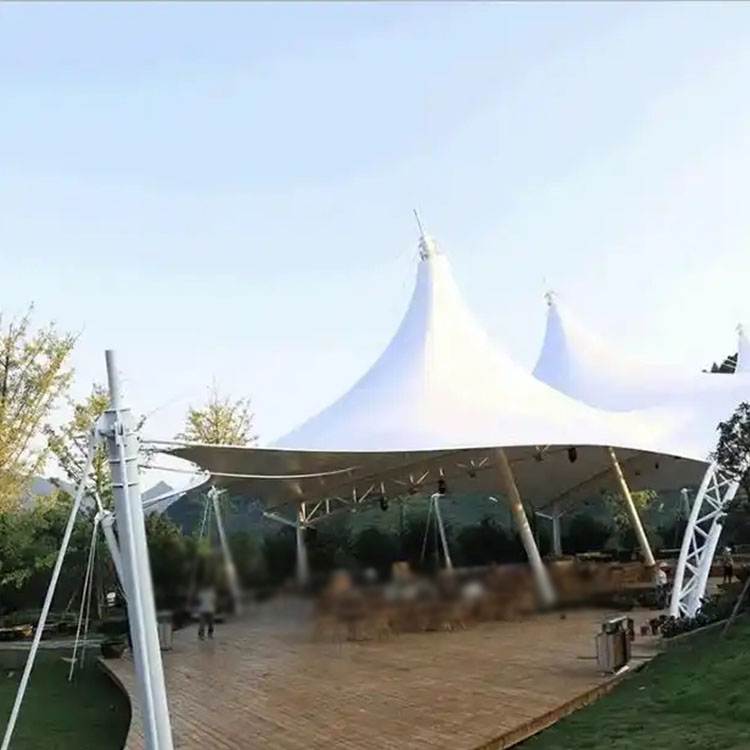 炉霍县膜结构景观棚