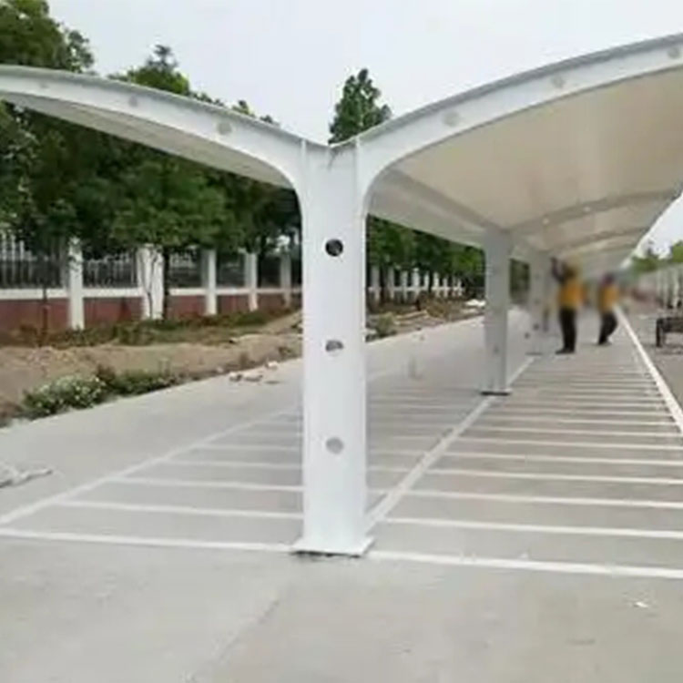 炉霍县膜结构电动车棚